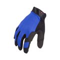 212 Performance Touchscreen Compatible Mechanic Gloves in Blue, Large MGTS-BL03-010